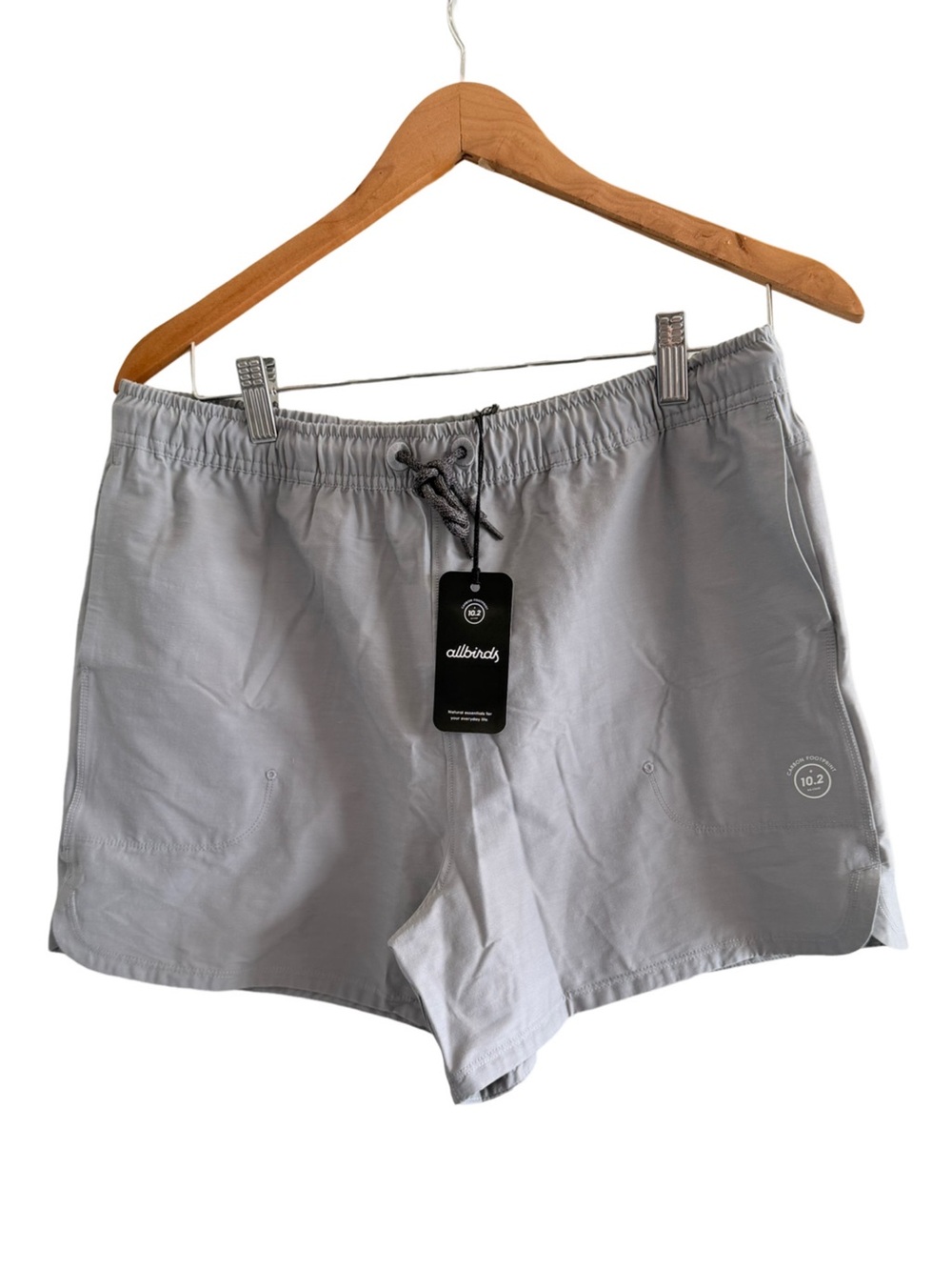 ALLBIRDS Natural Run Shorts Gray Size Medium Women's